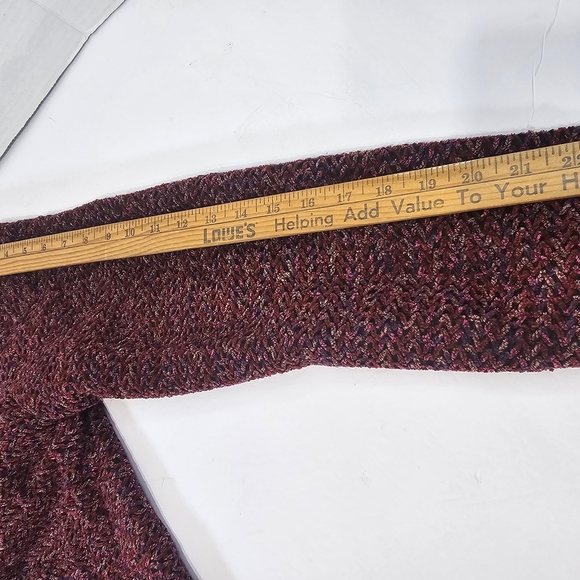 Liz Baker Women's Burgundy Blazer - Picture 10 of 13